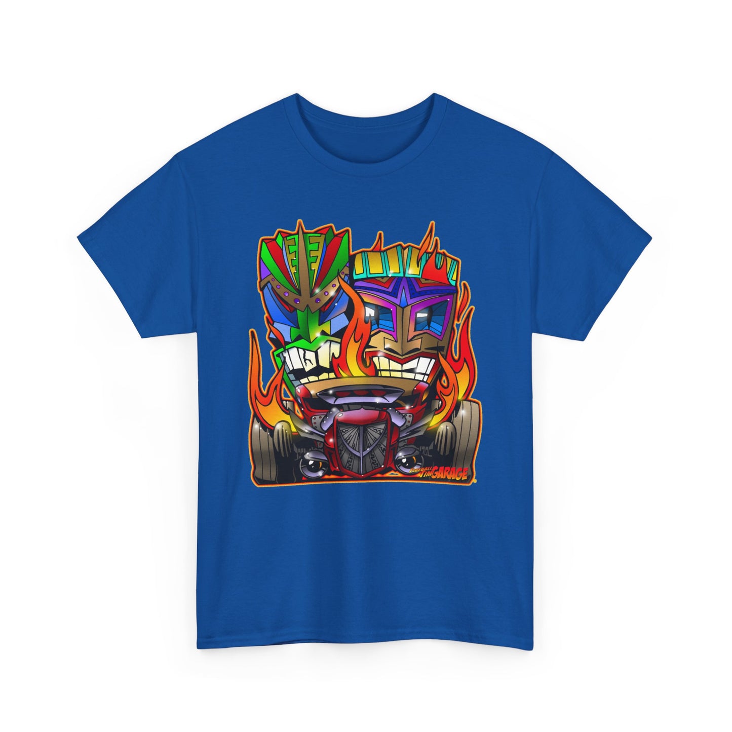 HOT ROD TIKIS Concept Art Tiki Unisex Heavy Cotton Tee 13 Colors