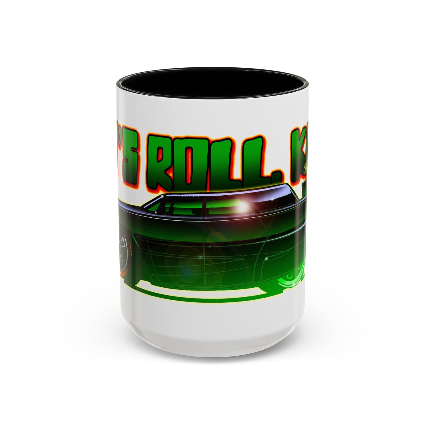 GREEN HORNET BLACK BEAUTY Let's Roll Kato Coffee Mug 11 and 15oz