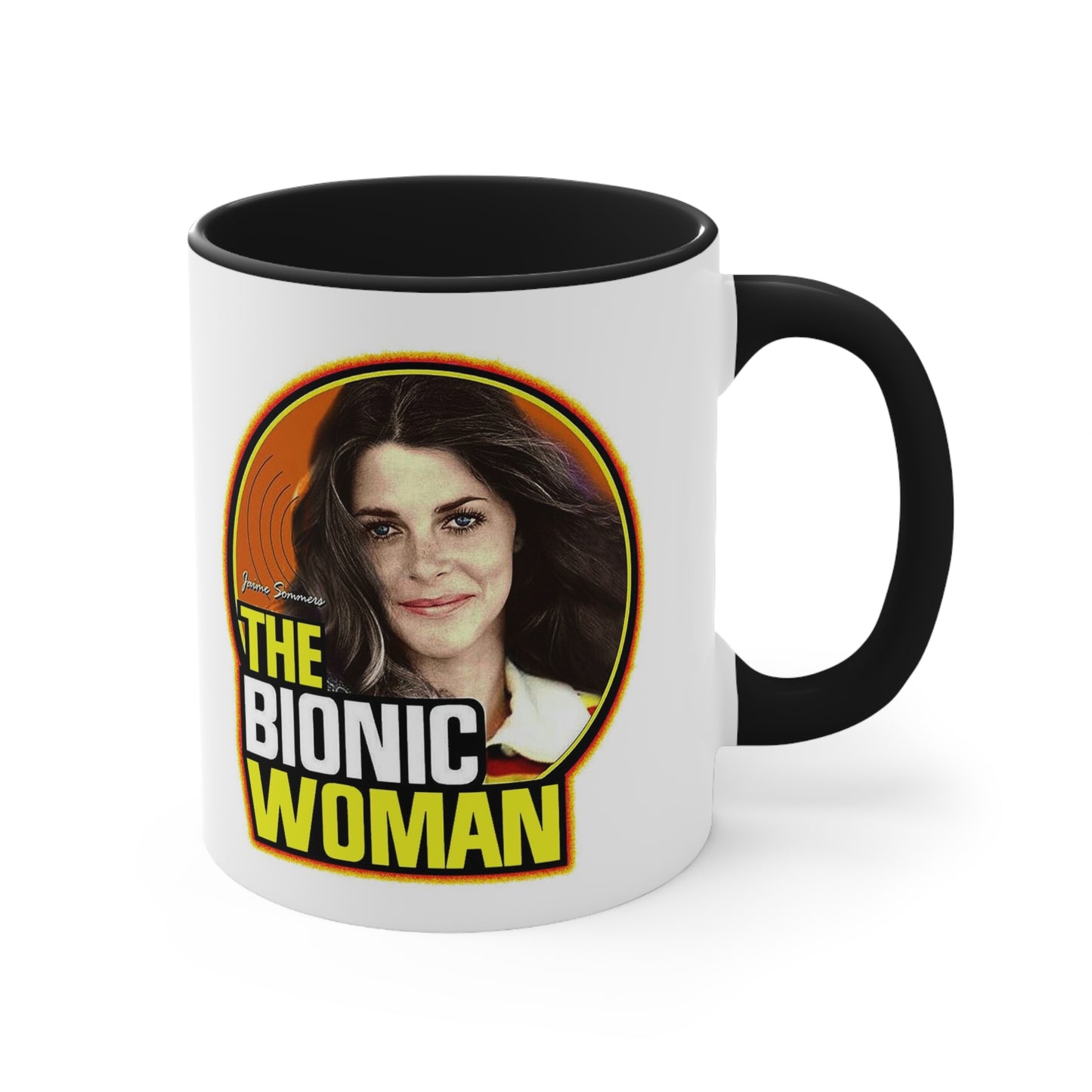 THE BIONIC WOMAN Version 3 Coffee Mug 11oz