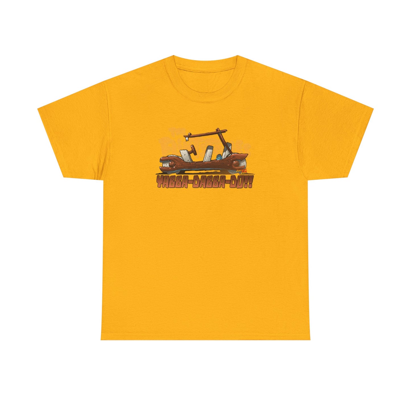 THE FLINTSTONES Cartoon Bedrock Roadster Tee Shirt 12 Colors
