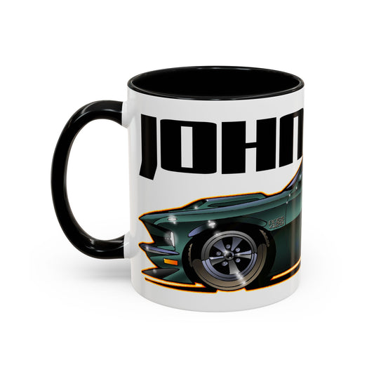 Keanu Reeves John Wick 1969 FORD MUSTANG BOSS 429 Fireball Art Coffee Mug