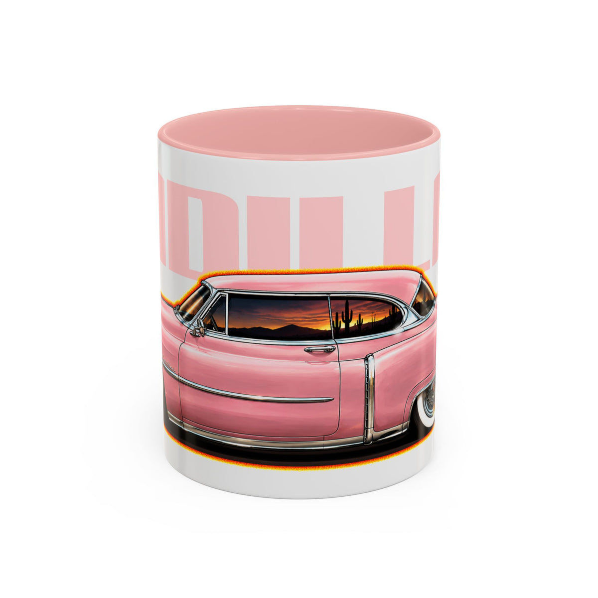 DODGE CHALLENGER 1972 Collectible Fireball Art Coffee Mug - 2 Sizes