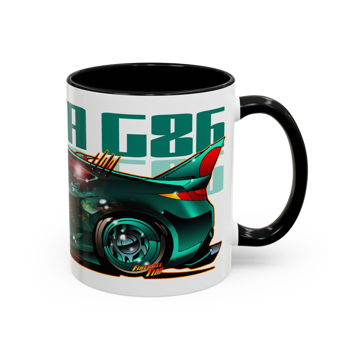 TOYOTA JDM G86 Bake Neko Collectible Coffee Art Mug - 2 Sizes