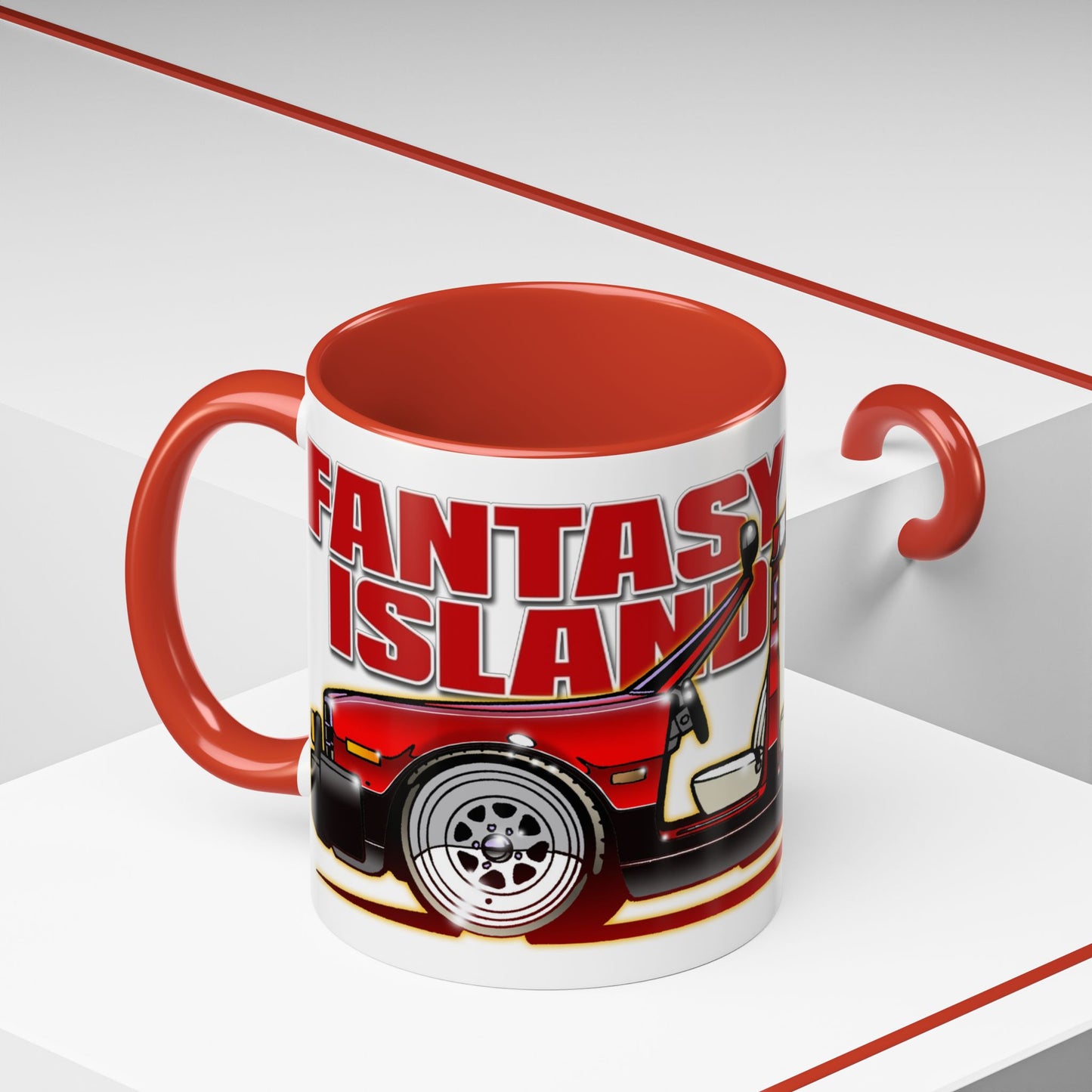 FANTASY ISLAND 1978 Plymouth Volare Collectible Art Coffee Mug - 2 Sizes