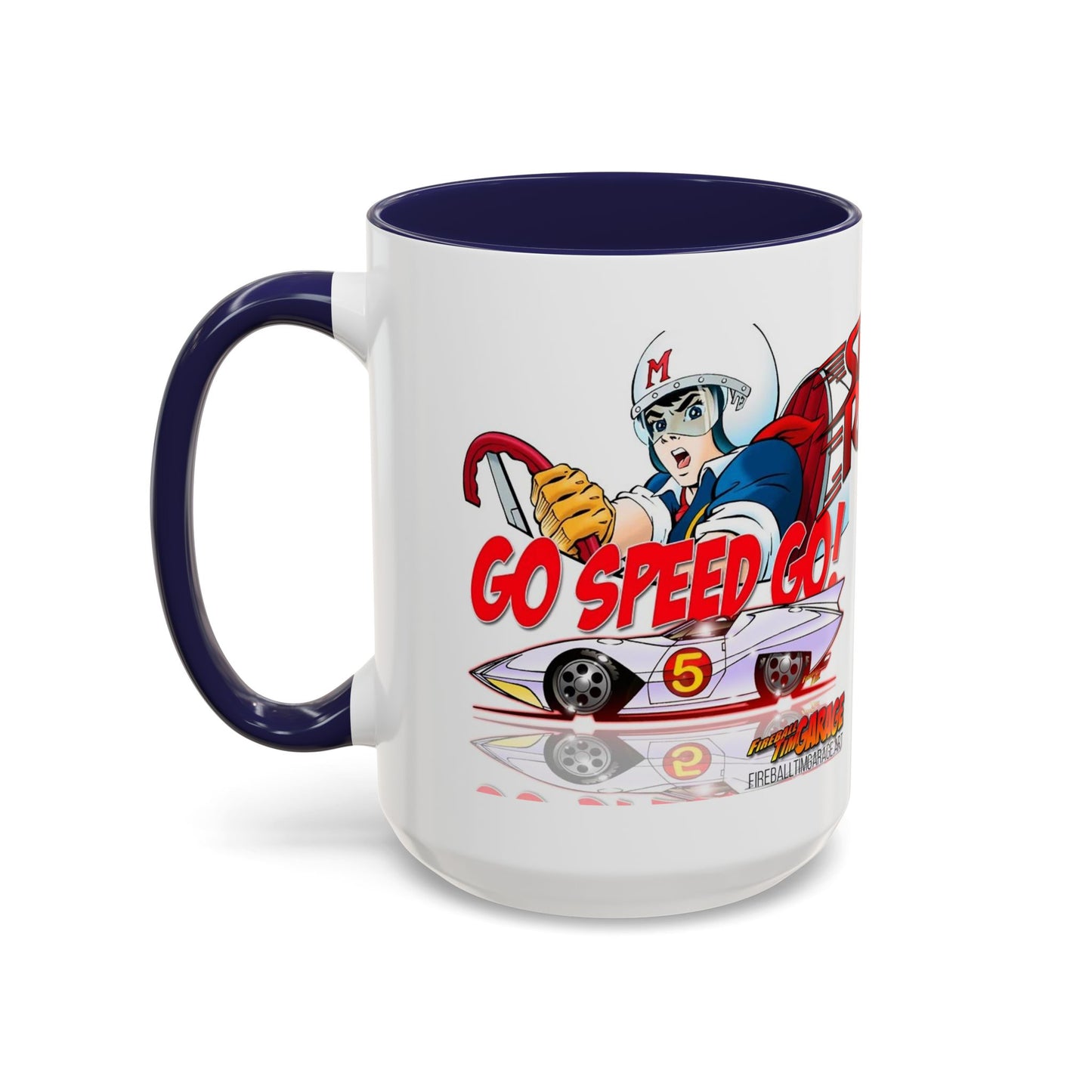 SPEED RACER Cartoon TV Show Garage Coffee Mug 2 Sizes