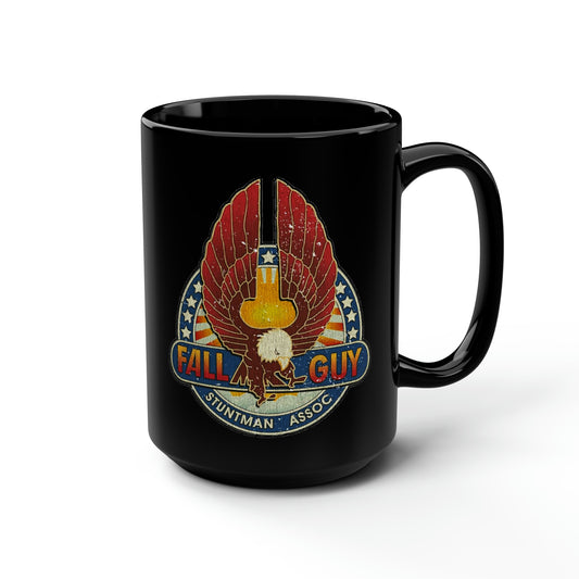 THE FALL GUY TV Show Stuntman Assoc Badge Coffee Mug 15oz-Mug-Fireball Tim Garage