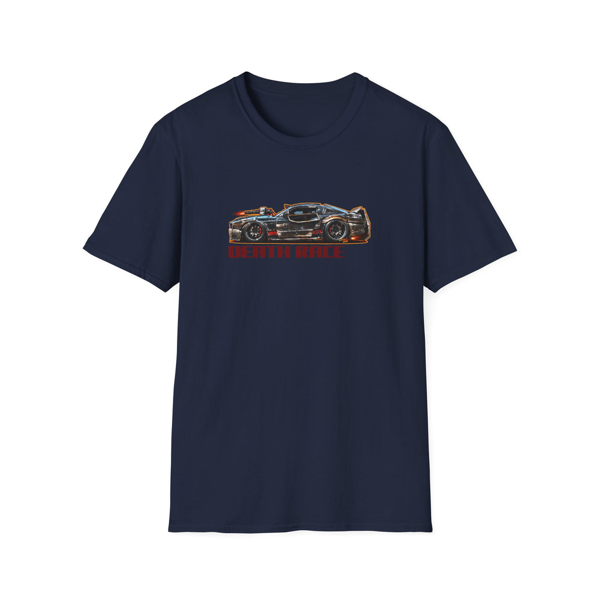 DEATH RACE MUSTANG Collectible Fireball Art TeeShirt