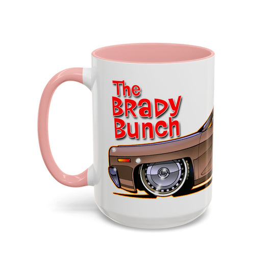 THE BRADY BUNCH 1971 Plymouth Satelite Wagon Concept Art Coffee Mug 11 & 15oz 4 Colors