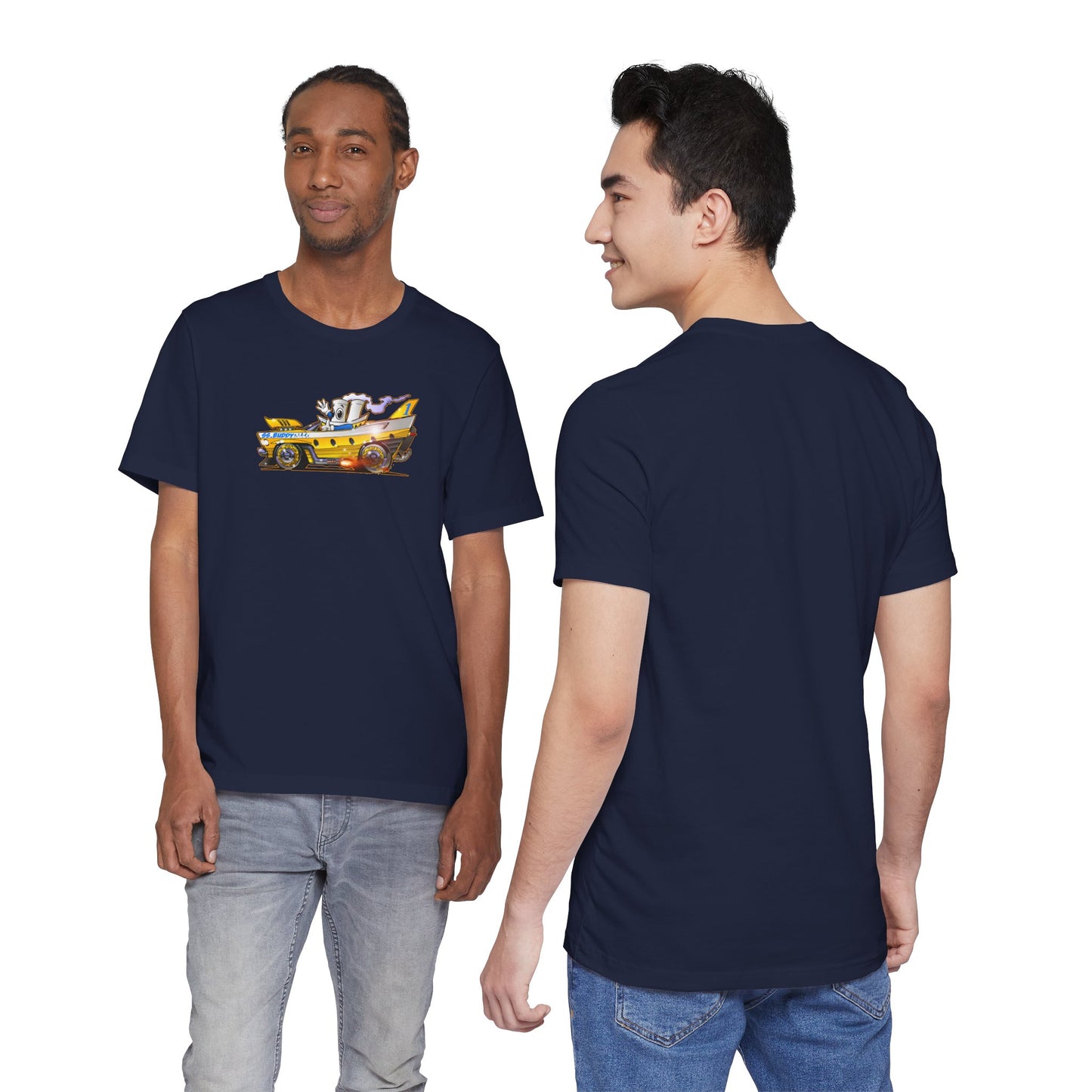 BUDDY CRUISE BUDDYMOBILE Custom Car Art Short Sleeve Tee in 17 Colors