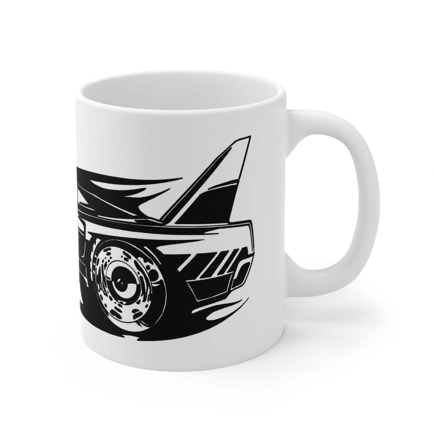 Fireball Tim SUPERBIRD Mug 11oz, Mopar, Dodge Mug, Mopar Mug, Car Mug, Muscle Car Mug, Classic Car Mug
