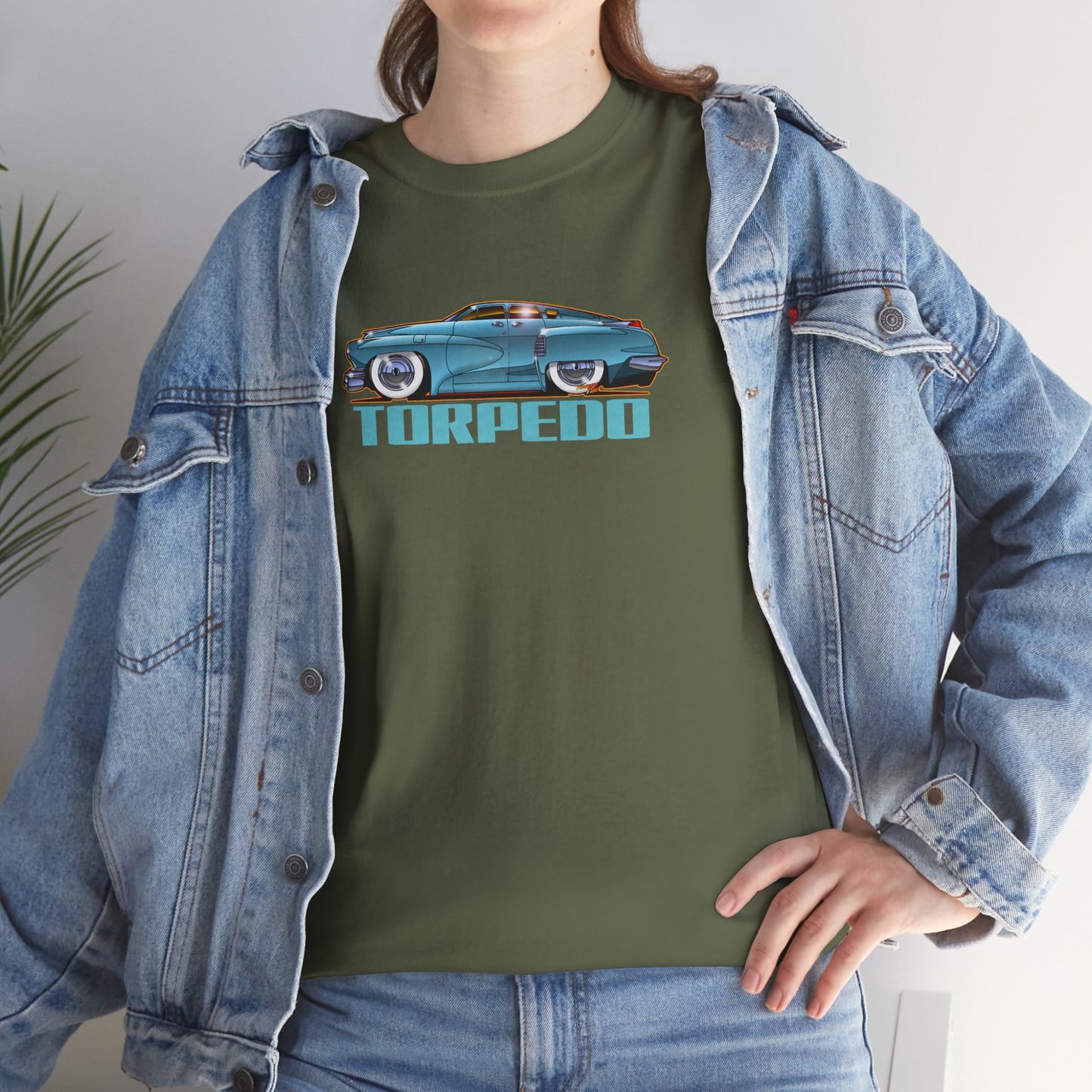 TUCKER TORPEDO 48 Collectible Fireball Art Cotton Tees