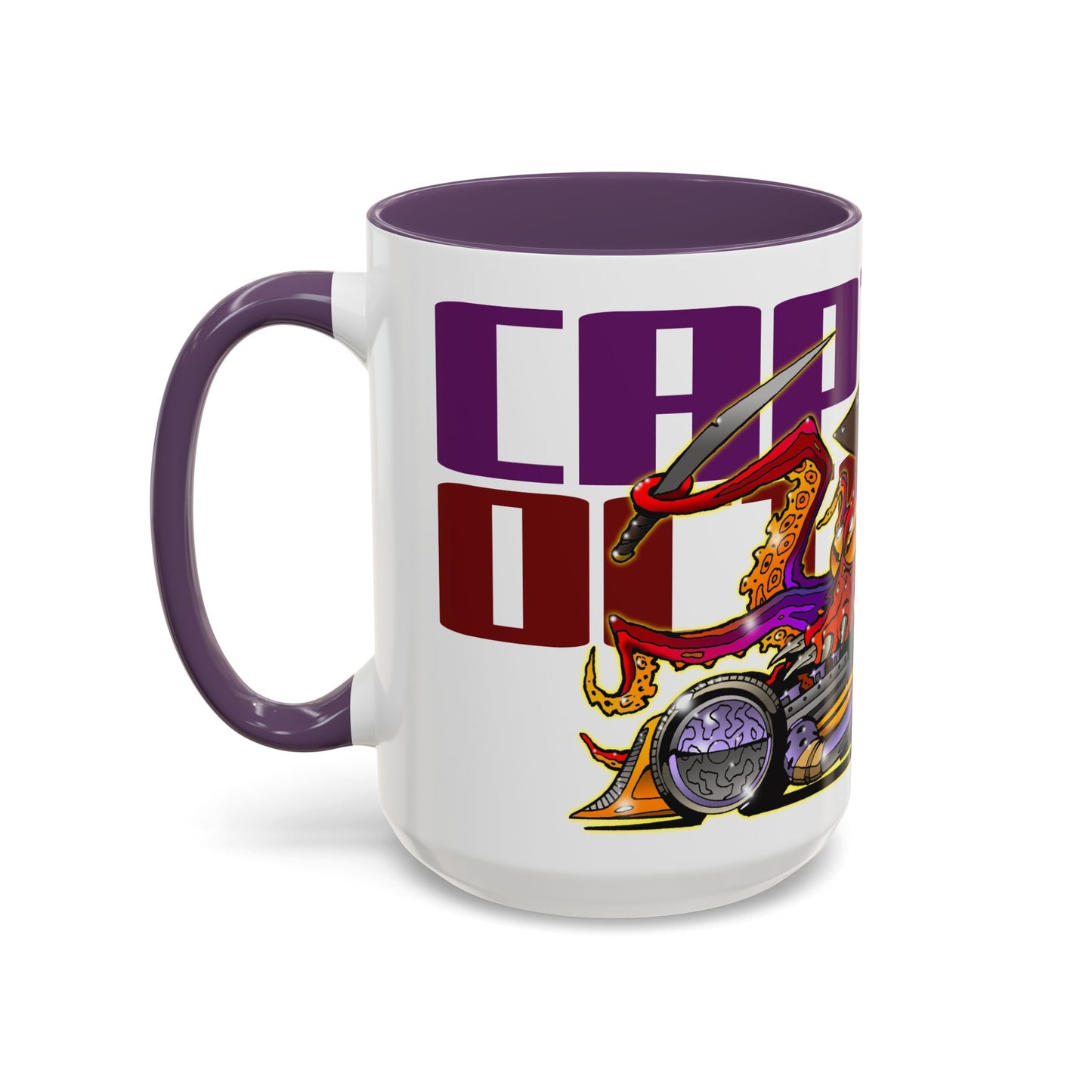 CAPTAIN OCTOROD Hot Rod Octopus Collectible Coffee Mug - 2 Sizes
