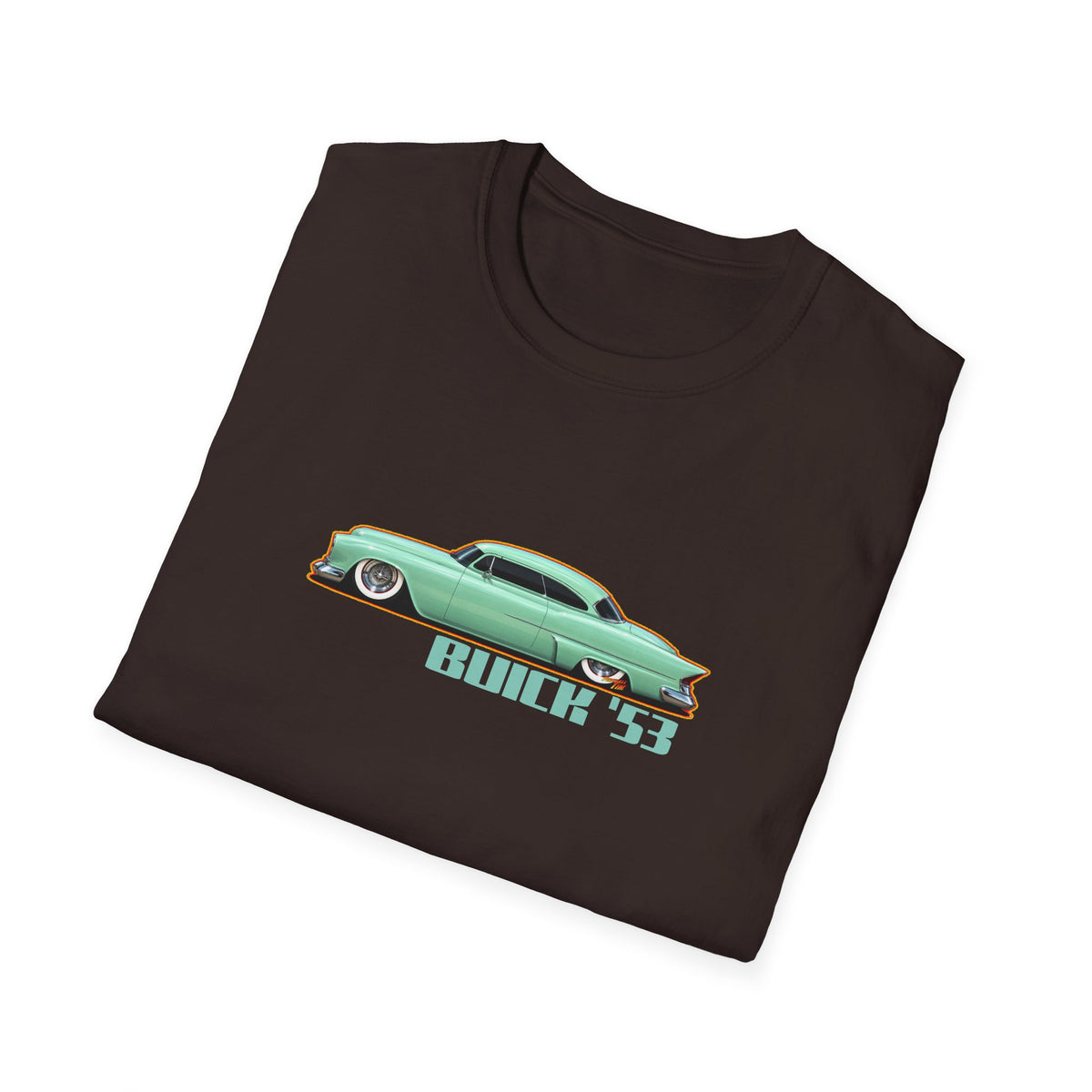 BUICK 1953 Kustom Special Collectible Fireball Art TeeShirt