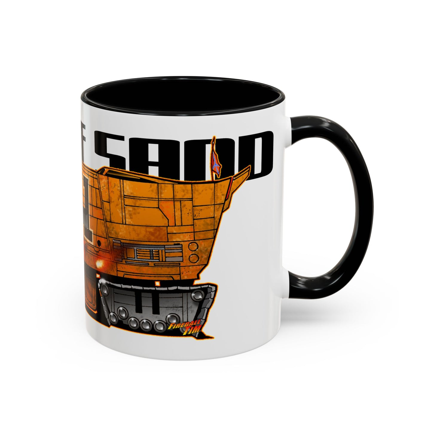 DUKE OF SAND Dukes of Hazzard Sandcrawler Collectible Art Coffee Mug - 2 Sizes