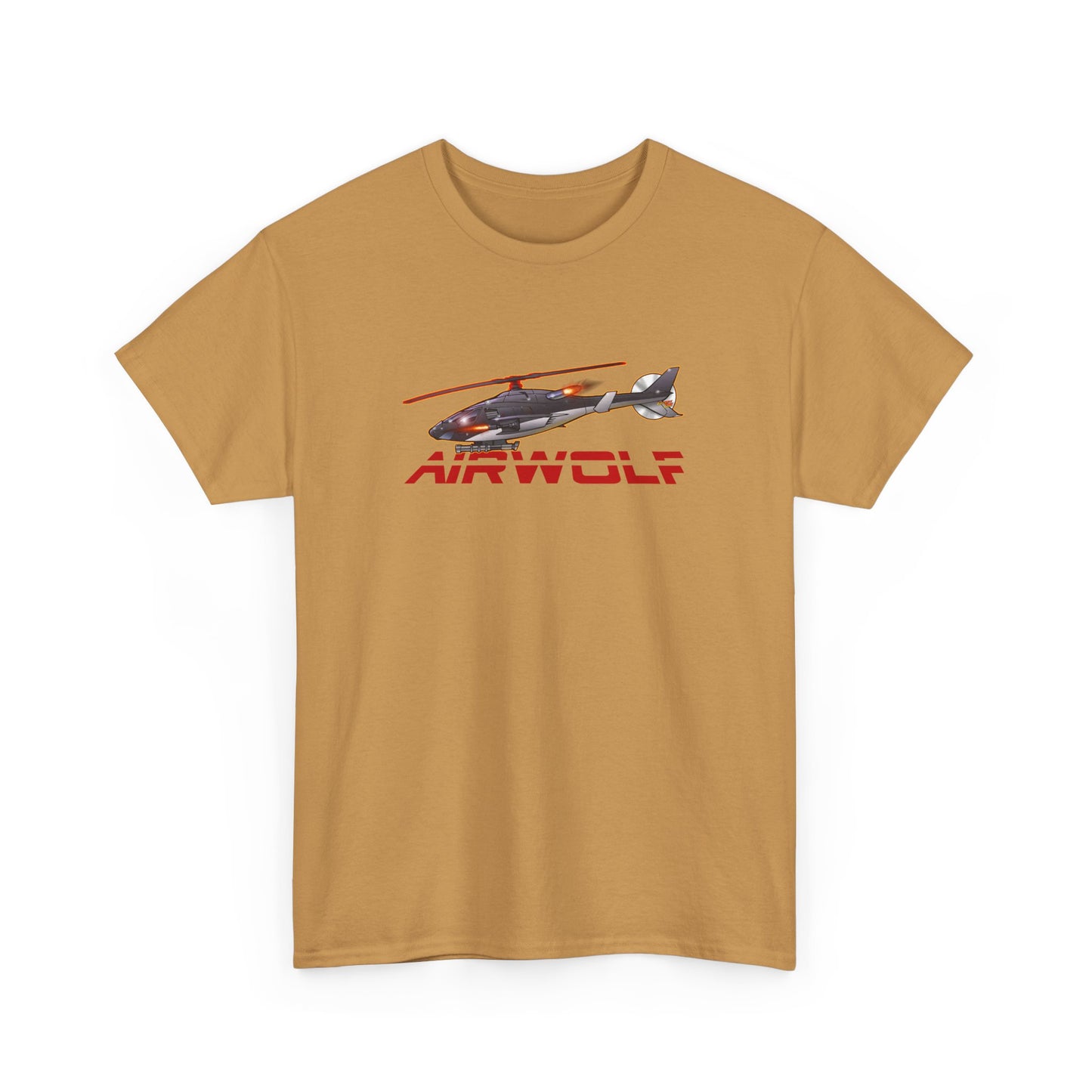 AIRWOLF Helicopter Concept Art Cotton Tee Shirt Mutiple Colors