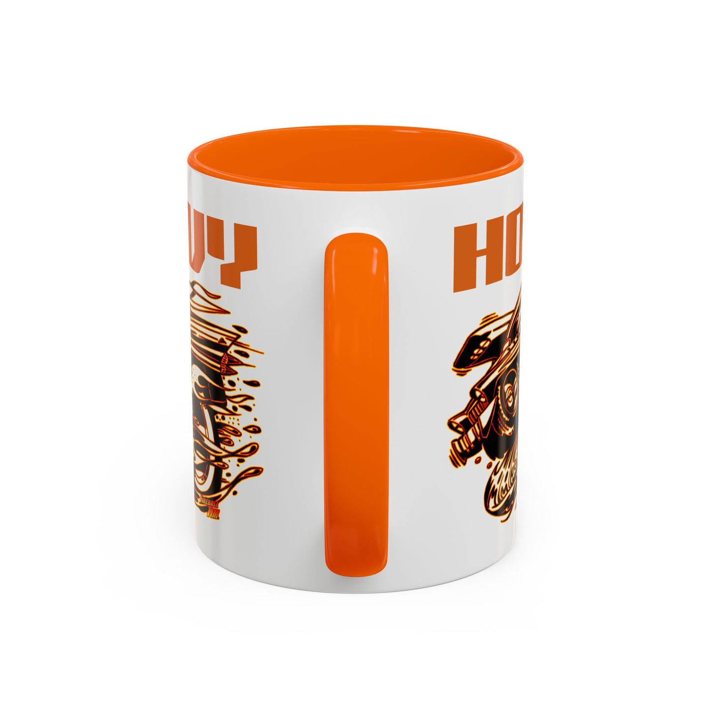 HOT ROD CHEVY Fireball Muscle Car Collectible Coffee Mug - 2 Sizes