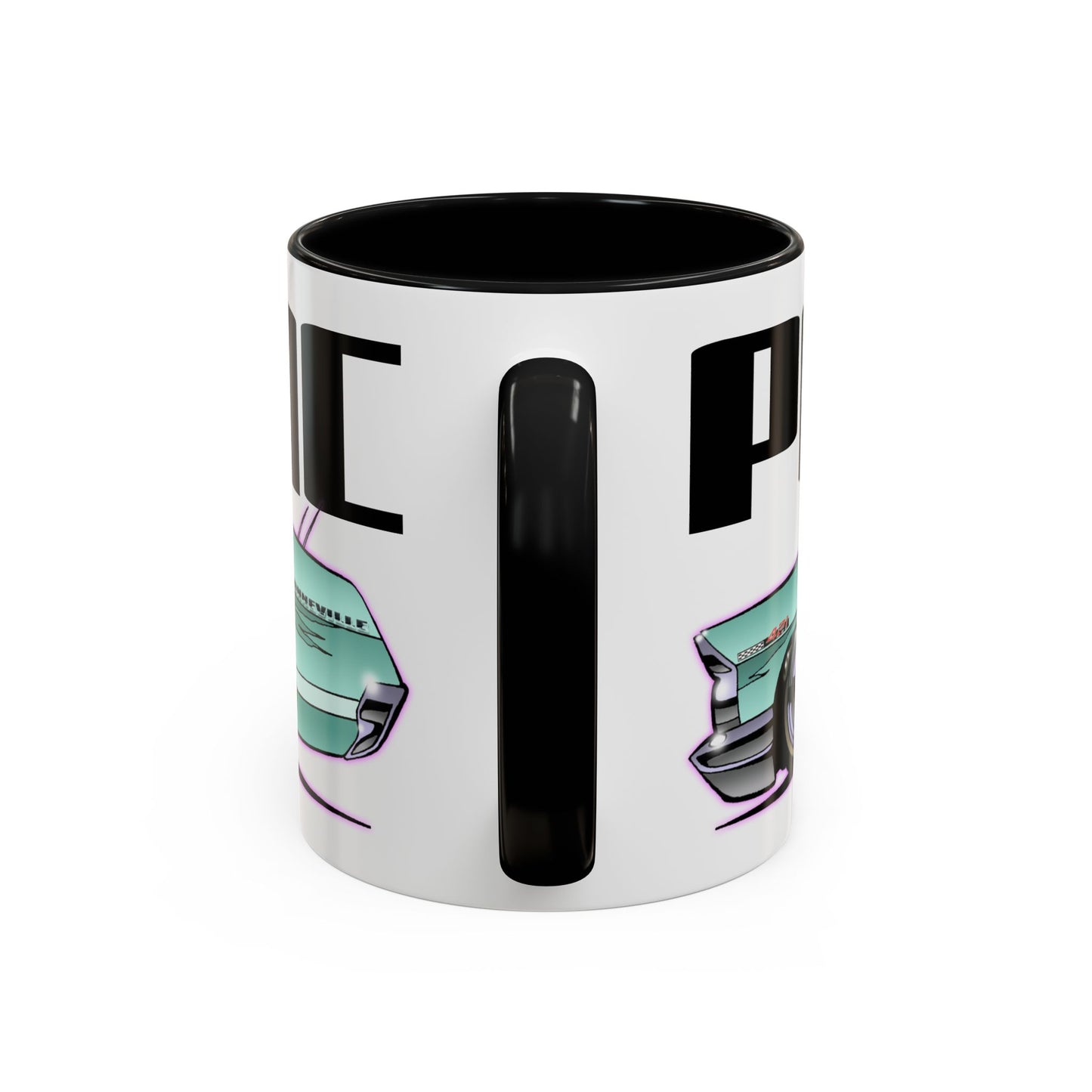 PONTIAC BONNEVILLE Classic Car Collectible Fireball Art Mug - 2 Sizes