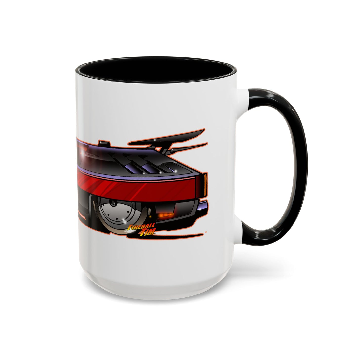 BLACK MOON RISING TV Car Concept Art Coffee Mug 2 Sizes 2 Colors