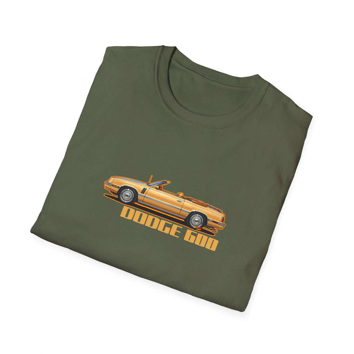 DODGE 600 CONVERTIBLE 1985 Collectible Fireball Art TeeShirt