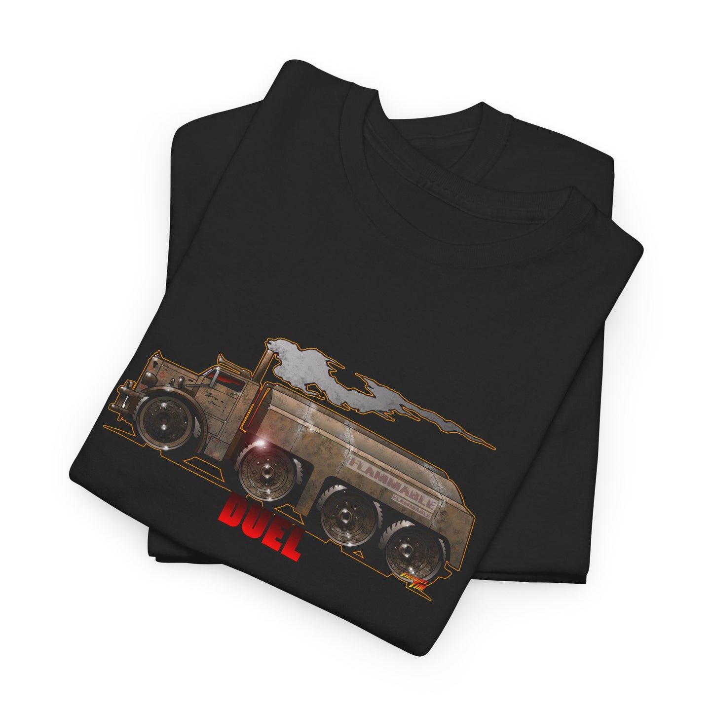 DUEL Movie Truck Concept Art Heavy Cotton Tee 13 Colors