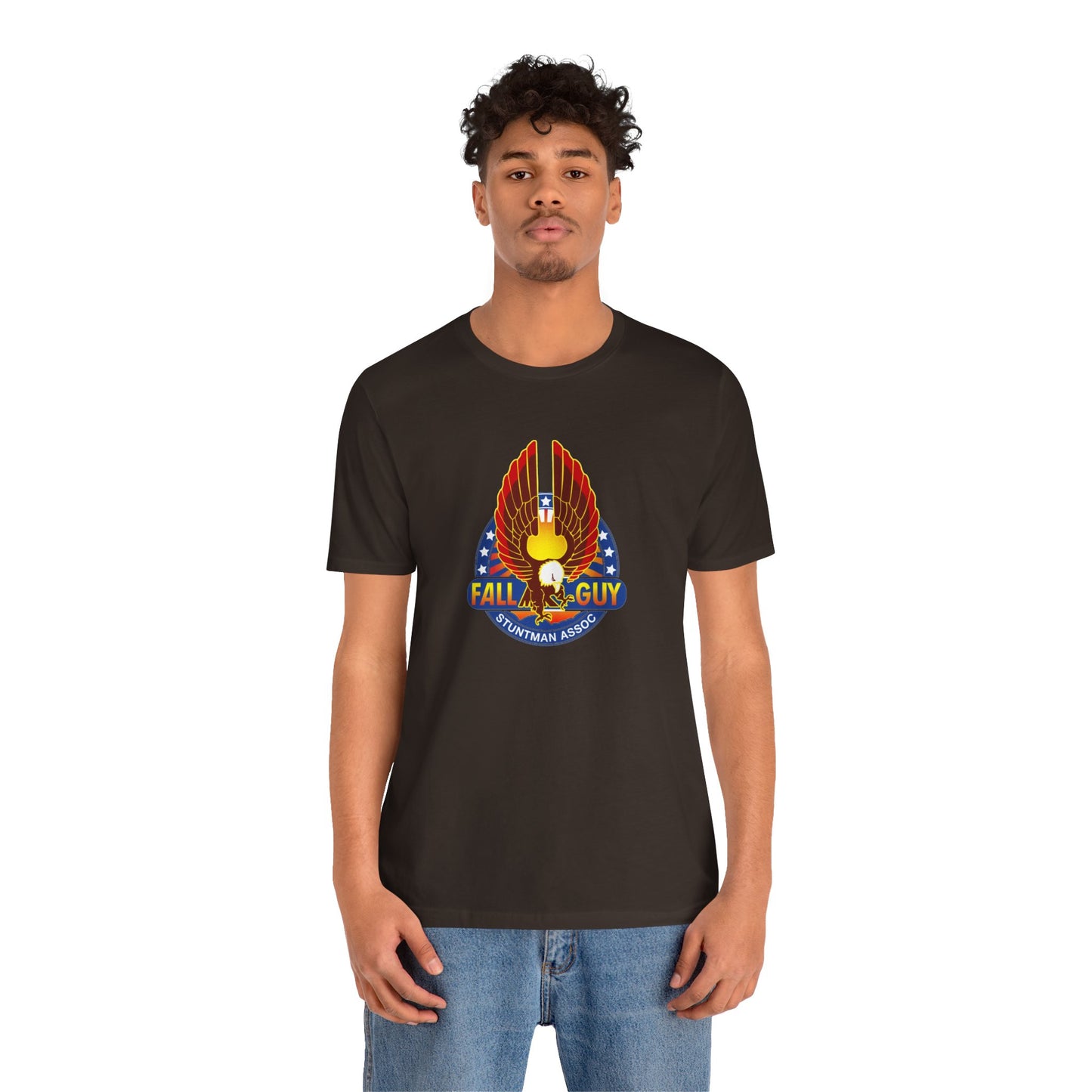 THE FALL GUY Stuntman Association Unisex Jersey Short Sleeve Tee - 12 Colors