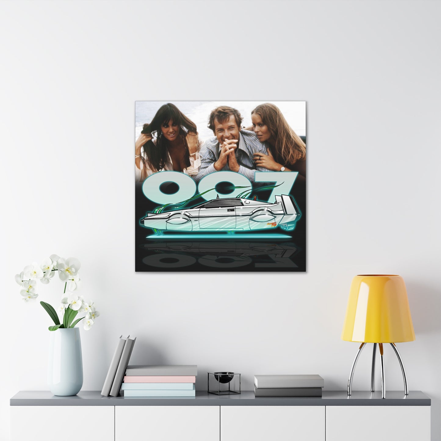 LOTUS SUBMARINE James Bond 007 Concept Art Canvas MASTERPRINT 3 Sizes