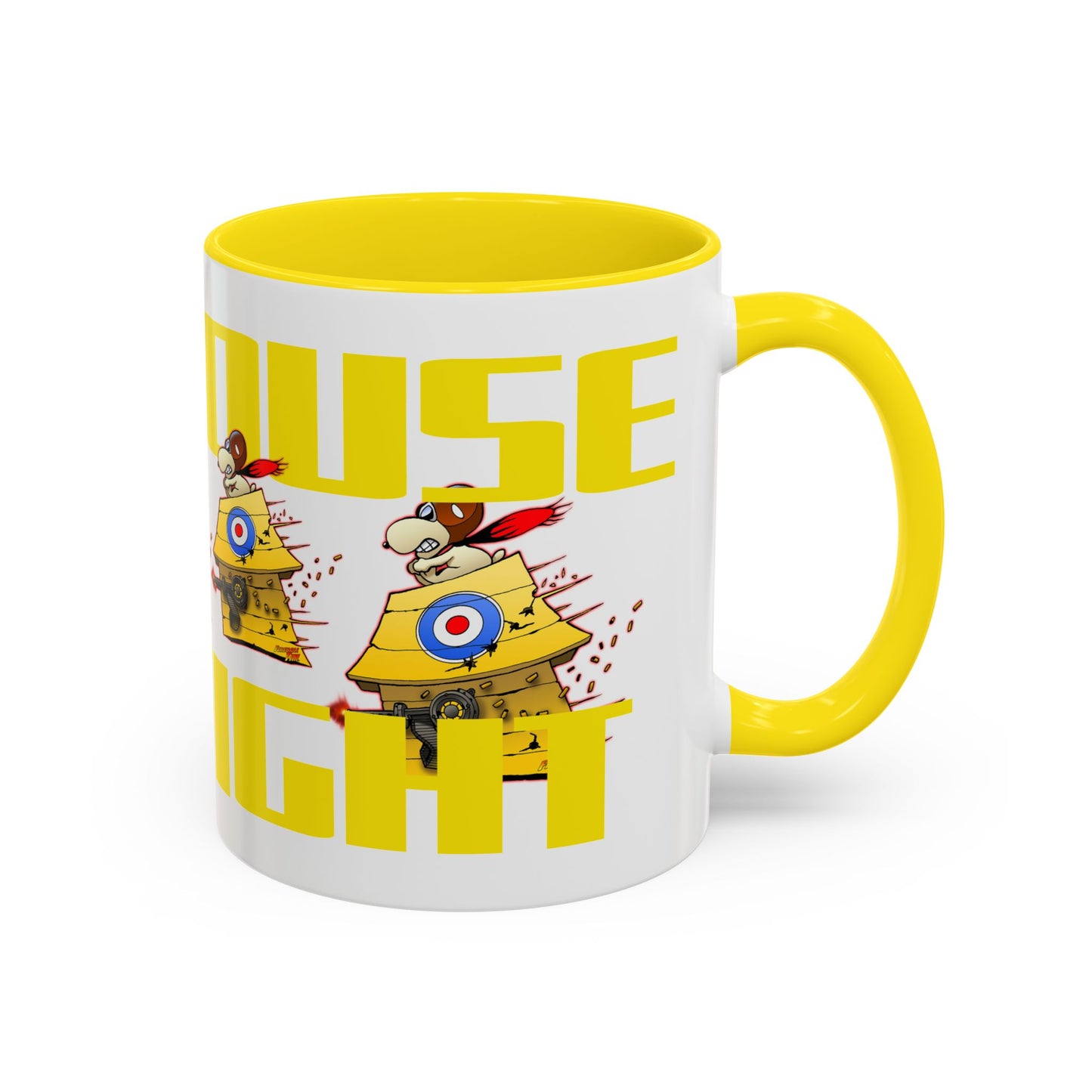 SNOOPY DOGHOUSE DOGFIGHT Collectible Coffee Art Mug 2 Sizes