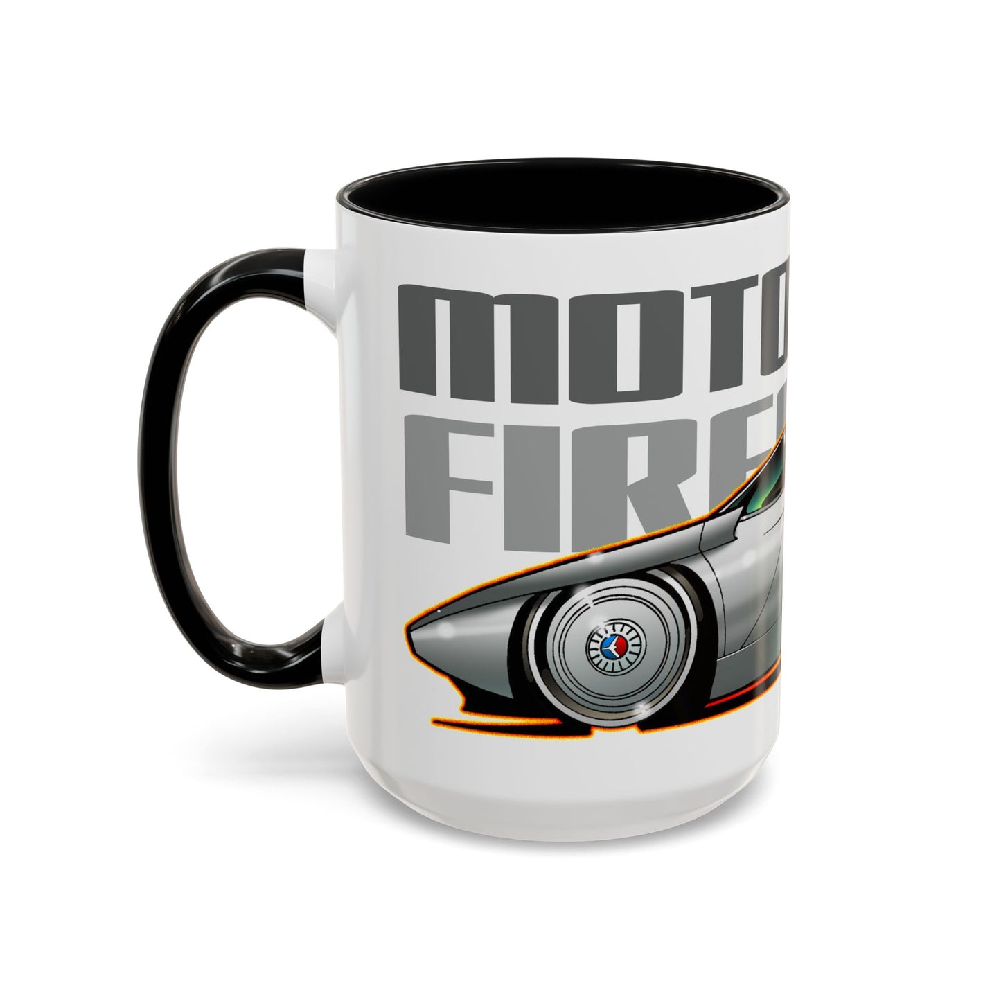 MOTORAMA FIREBIRD 1 Concept Car Collectible Fireball Art Coffee Mug - 2 Sizes