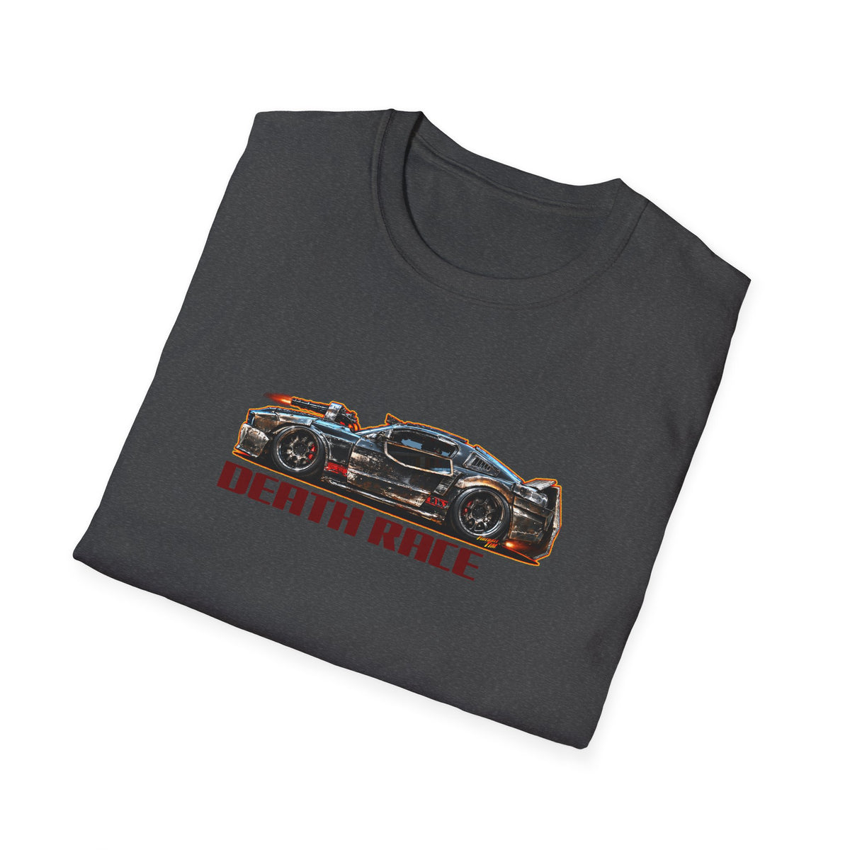 DEATH RACE MUSTANG Collectible Fireball Art TeeShirt
