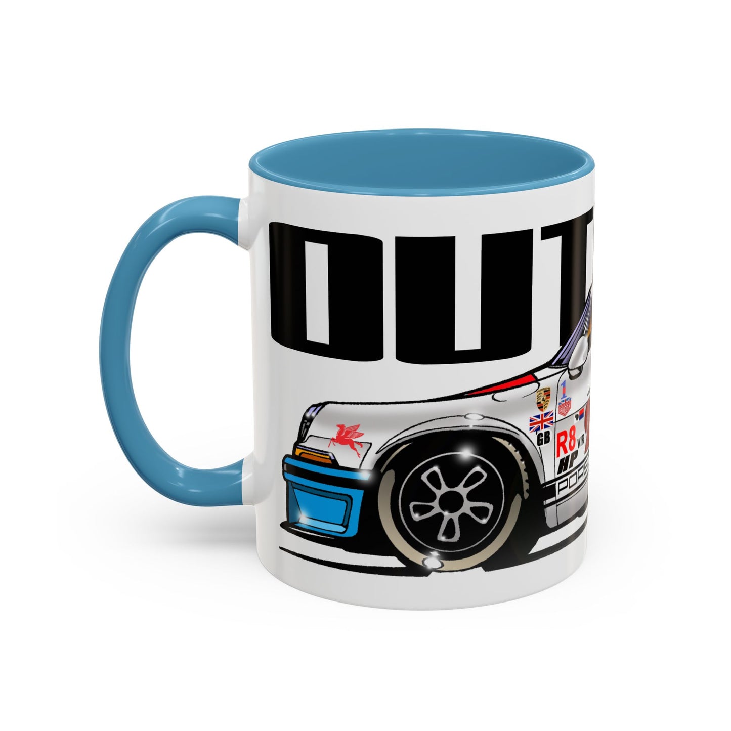 MAGNUS WALKER Urban Outlaw 277 Fireball Art Coffee Mug - 2 Sizes