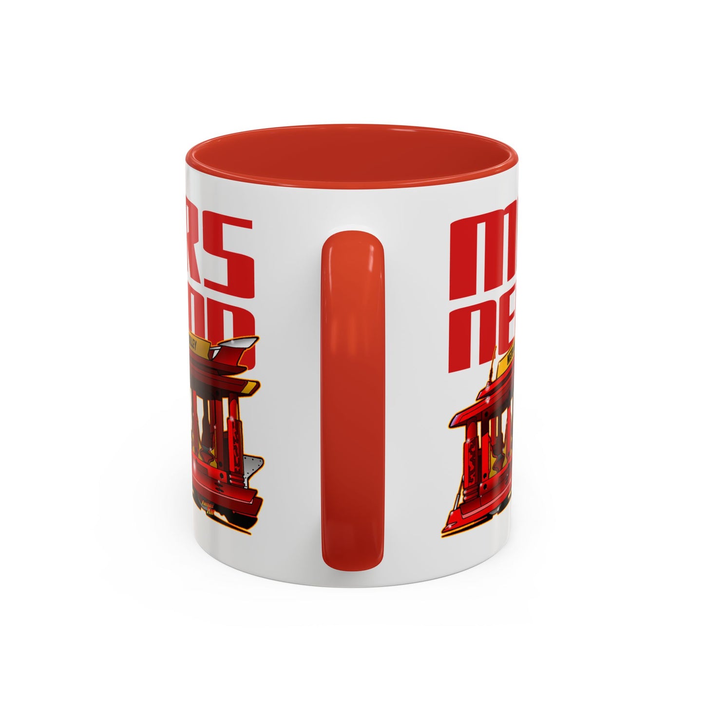 MR. ROGERS NEIGHBORHOOD TROLLEY Collectible Art Coffee Mug - 2 Sizes