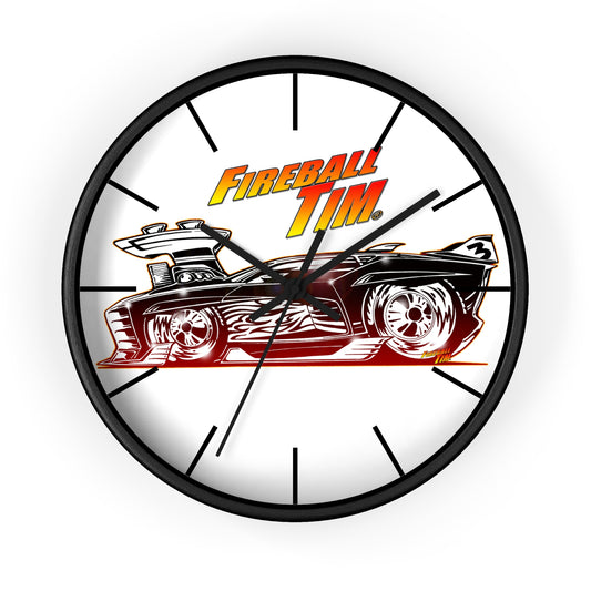 Fireball MUSCLE Muscle Car Wall Clock