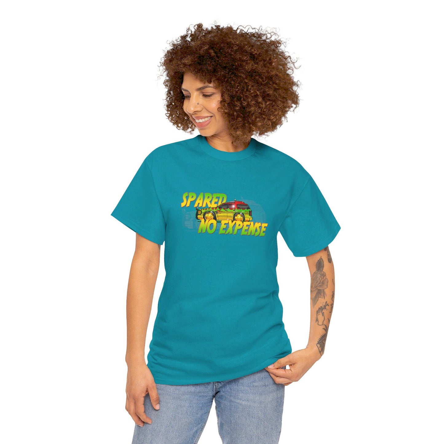 JURASSIC PARK Ford Explorer Concept Art Cotton Tee 12 Colors