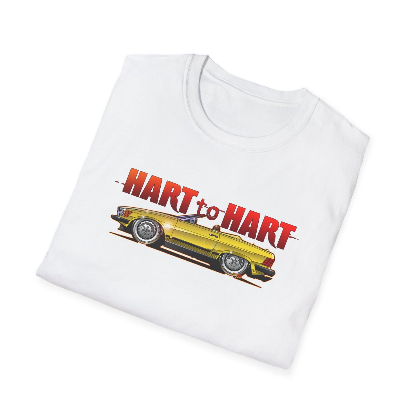 HART to HART TV Show Mercedes 450SL Concept Art Softstyle T-Shirt Multiple Colors