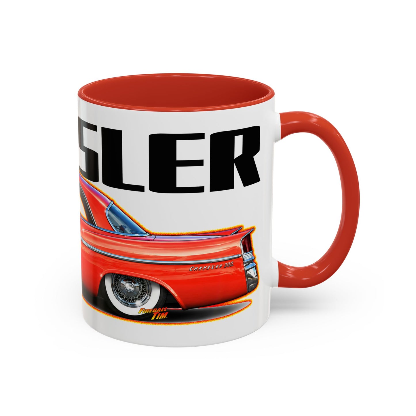 CHRYSLER 300 1958 Collectible Fireball Art Coffee Mug - 2 Sizes