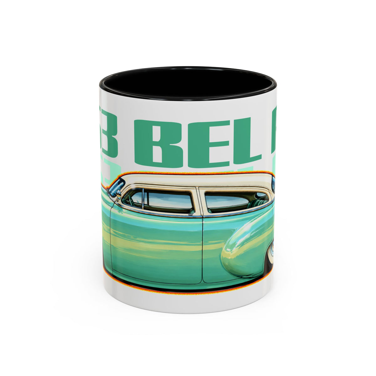 CHEVROLET BEL AIR 1953 Collectible Fireball Art Coffee Mug - 2 Sizes
