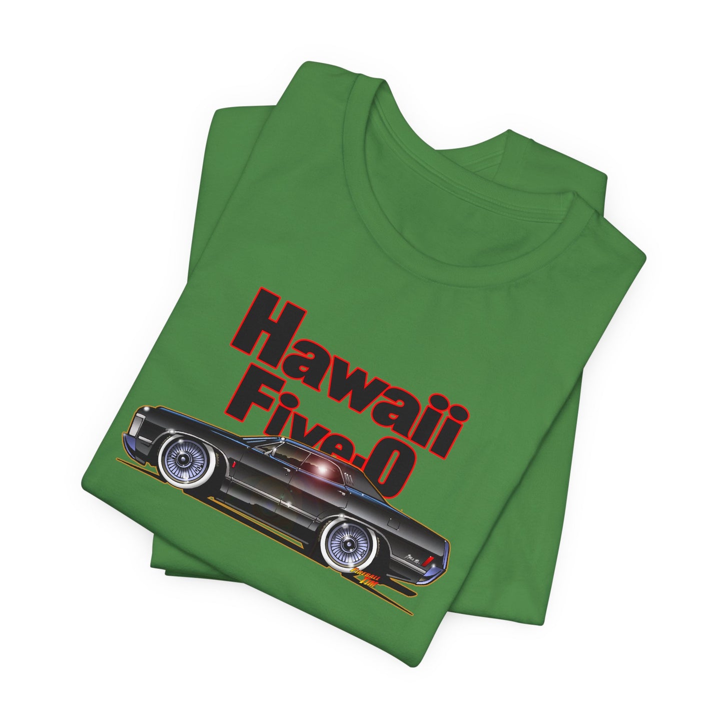 HAWAII 5-O Concept Art McGarrett Mercury Park Lane Short Sleeve Tee 11 Colors