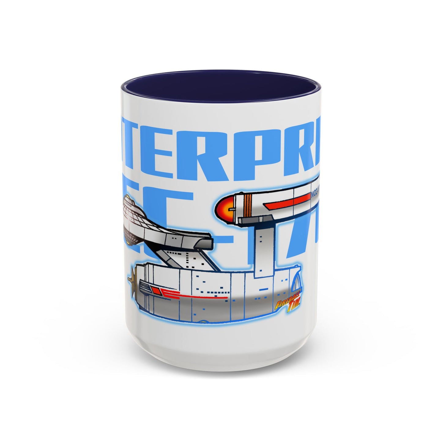 STAR TREK STARSHIP ENTERPRISE SPACESHIP Collectible Coffee Art Mug 2 Sizes