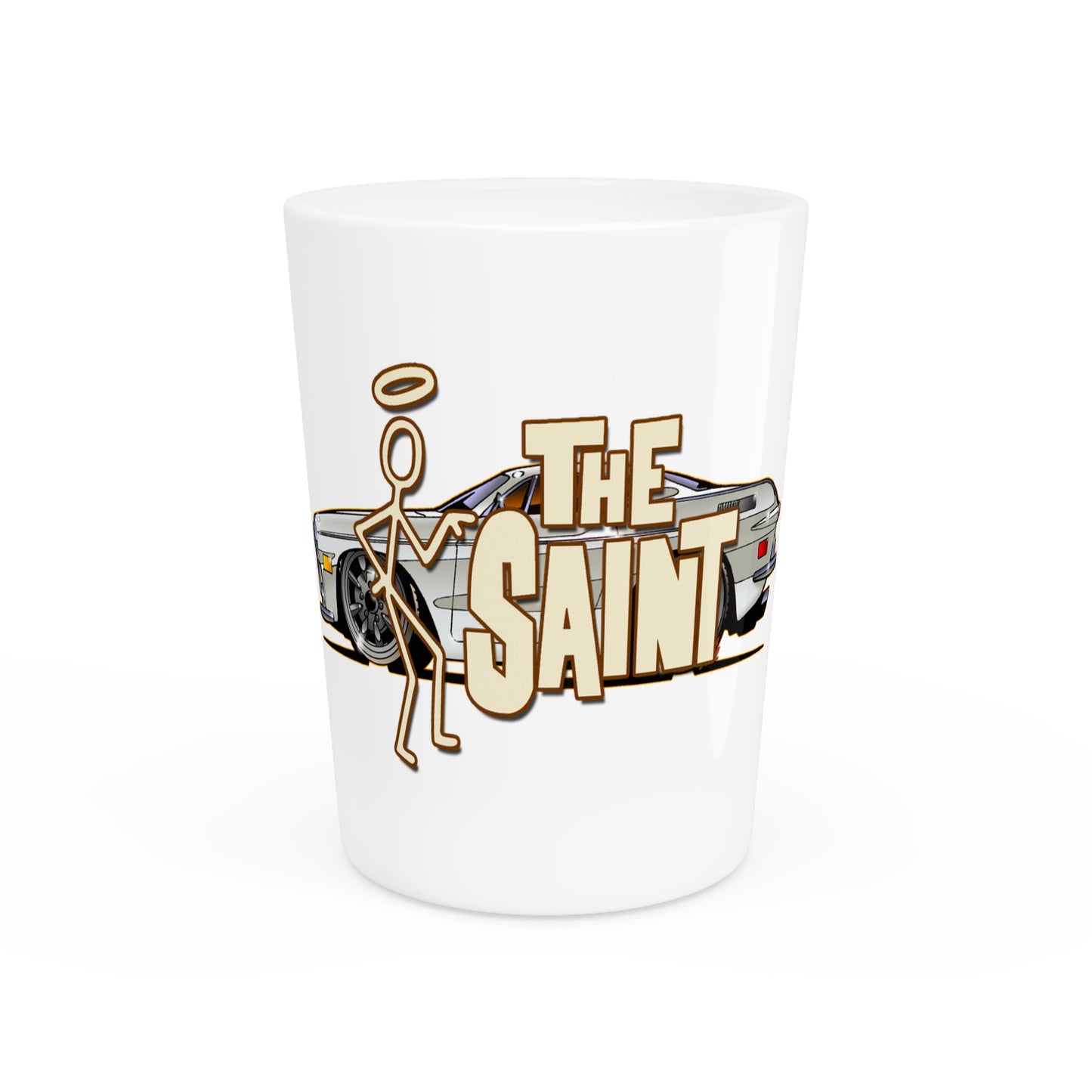 THE SAINT 1967 VOLVO 1800 S ST1 Concept Art Shot Glass