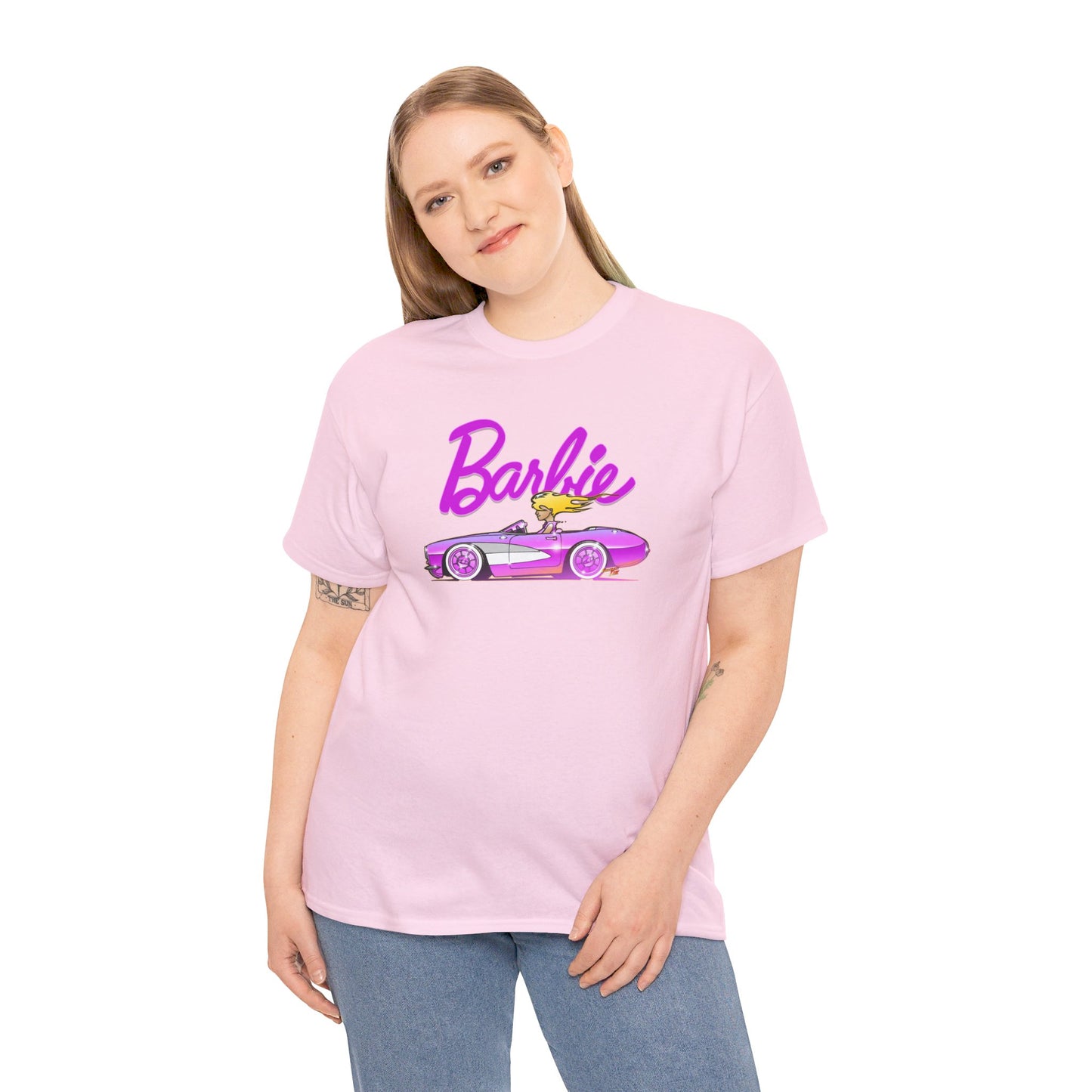 BARBIE CORVETTE Concept Art Cotton Tee 8 Colors