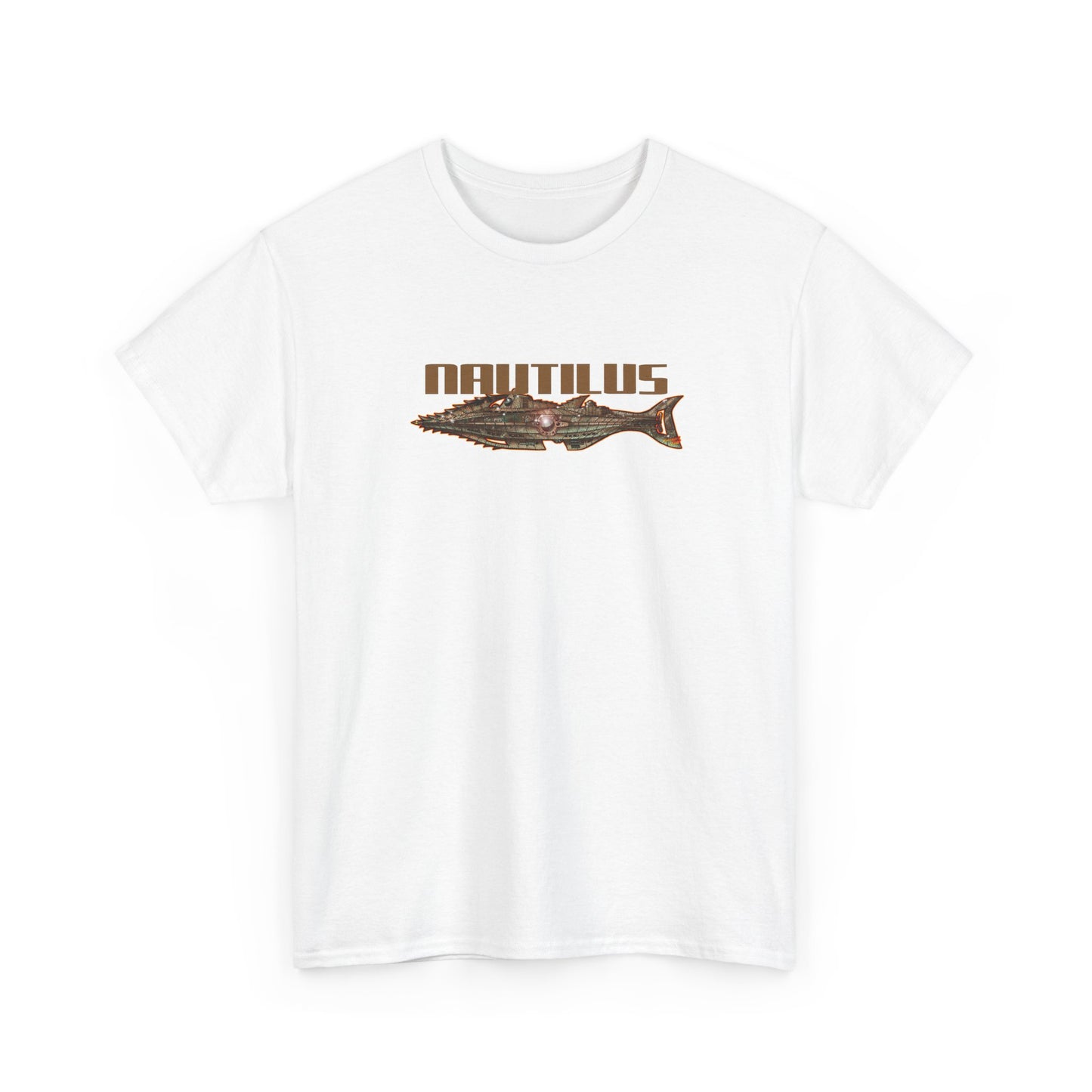 20,000 LEAGUES NAUTILUS SUBMARINE Fireball Art Tee Shirt - Mutiple Colors