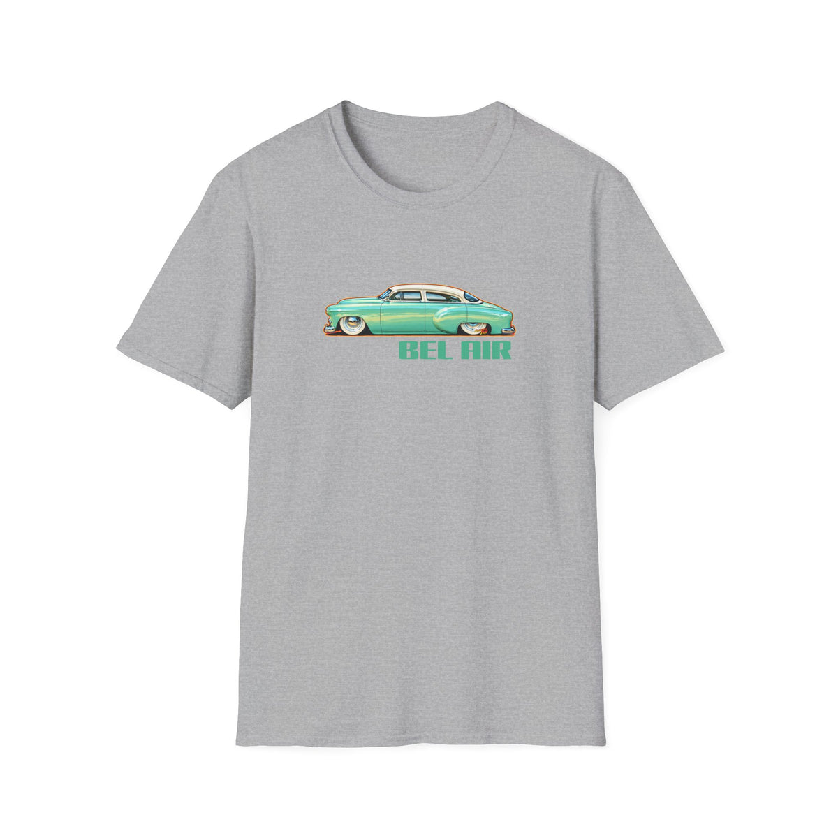 CHEVROLET BEL AIR 1953 Collectible Fireball Art Collectible Fireball Art TeeShirt