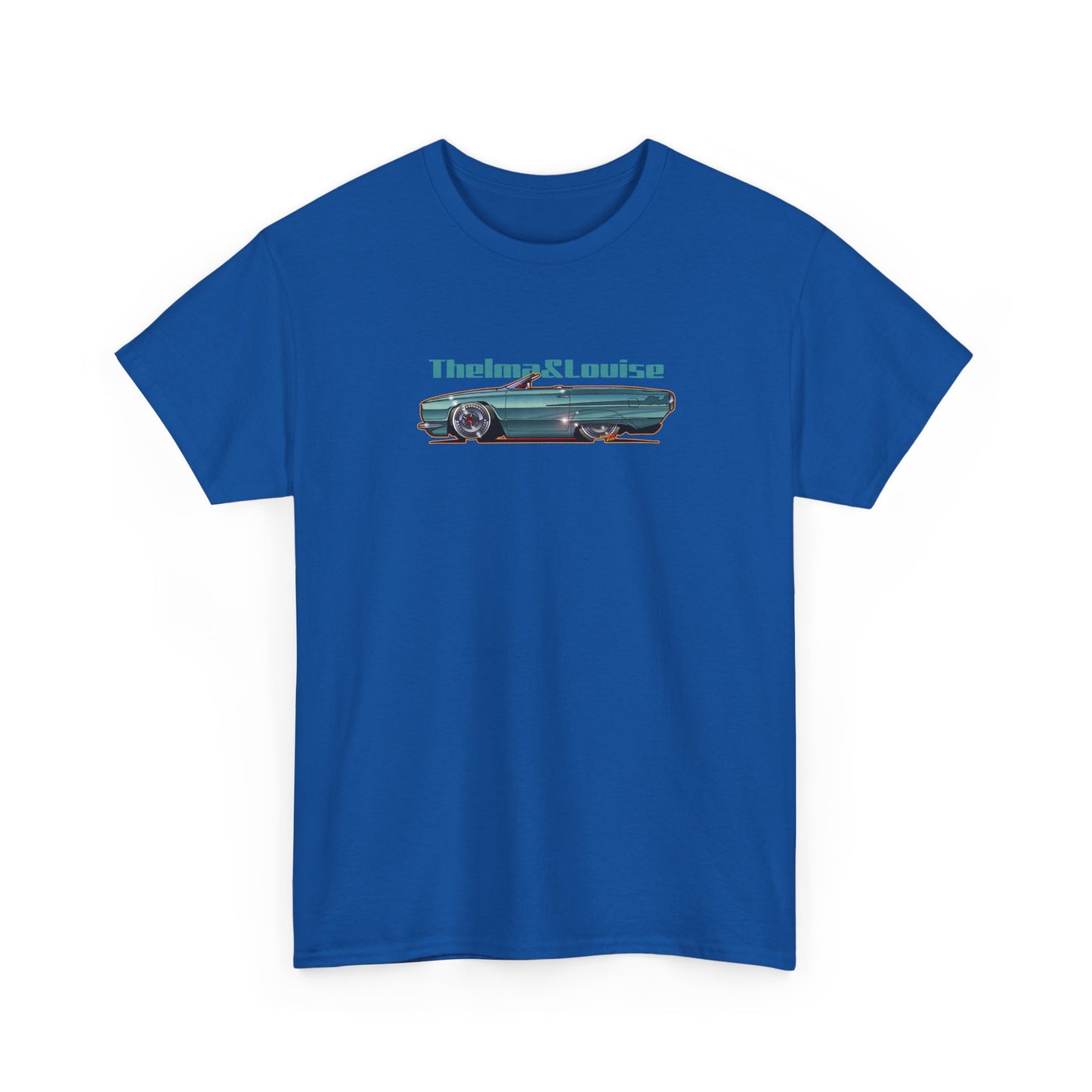THELMA & LOUISE 1966 Ford Thunderbird Heavy Cotton Tee - Multiple Sizes