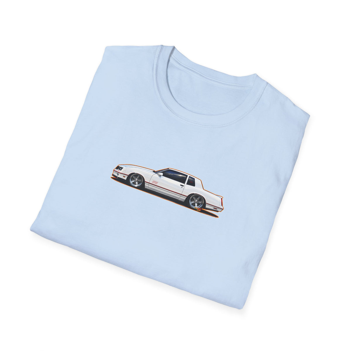 CHEVROLET MONTE CARLO 1987 Collectible Fireball Art TeeShirt
