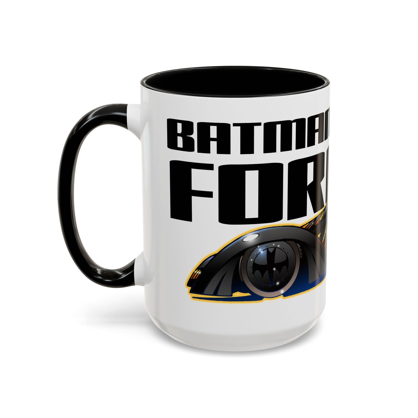 BATMAN FOREVER BATMOBILE Collectible Coffee Mug 2 Sizes