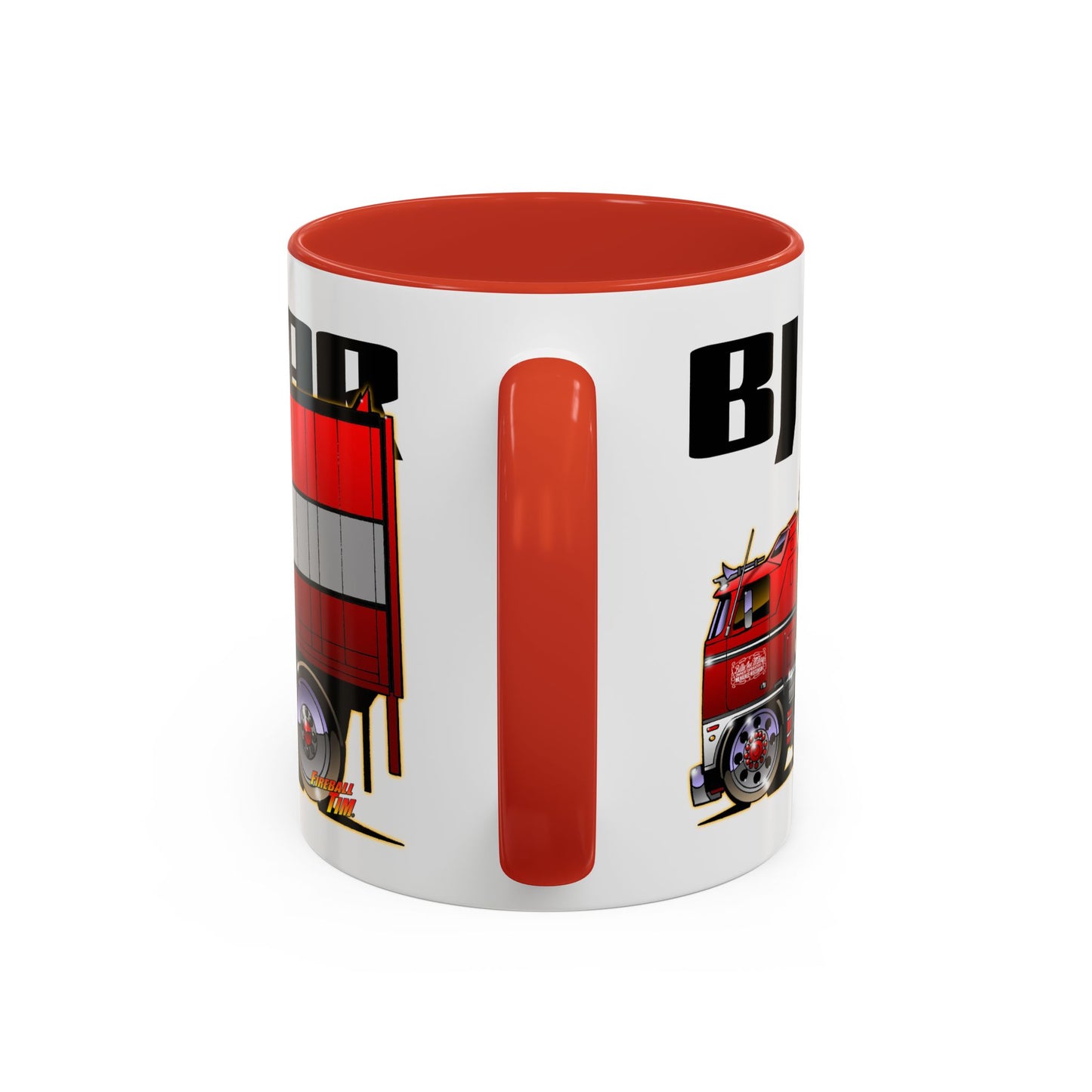 BJ AND THE BEAR TV Show Semi Truck Collectible Coffee Mug - 2 Sizes