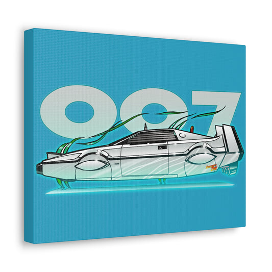 James Bond 007 LOTUS SUBMARINE Concept Art Canvas Print 11x14