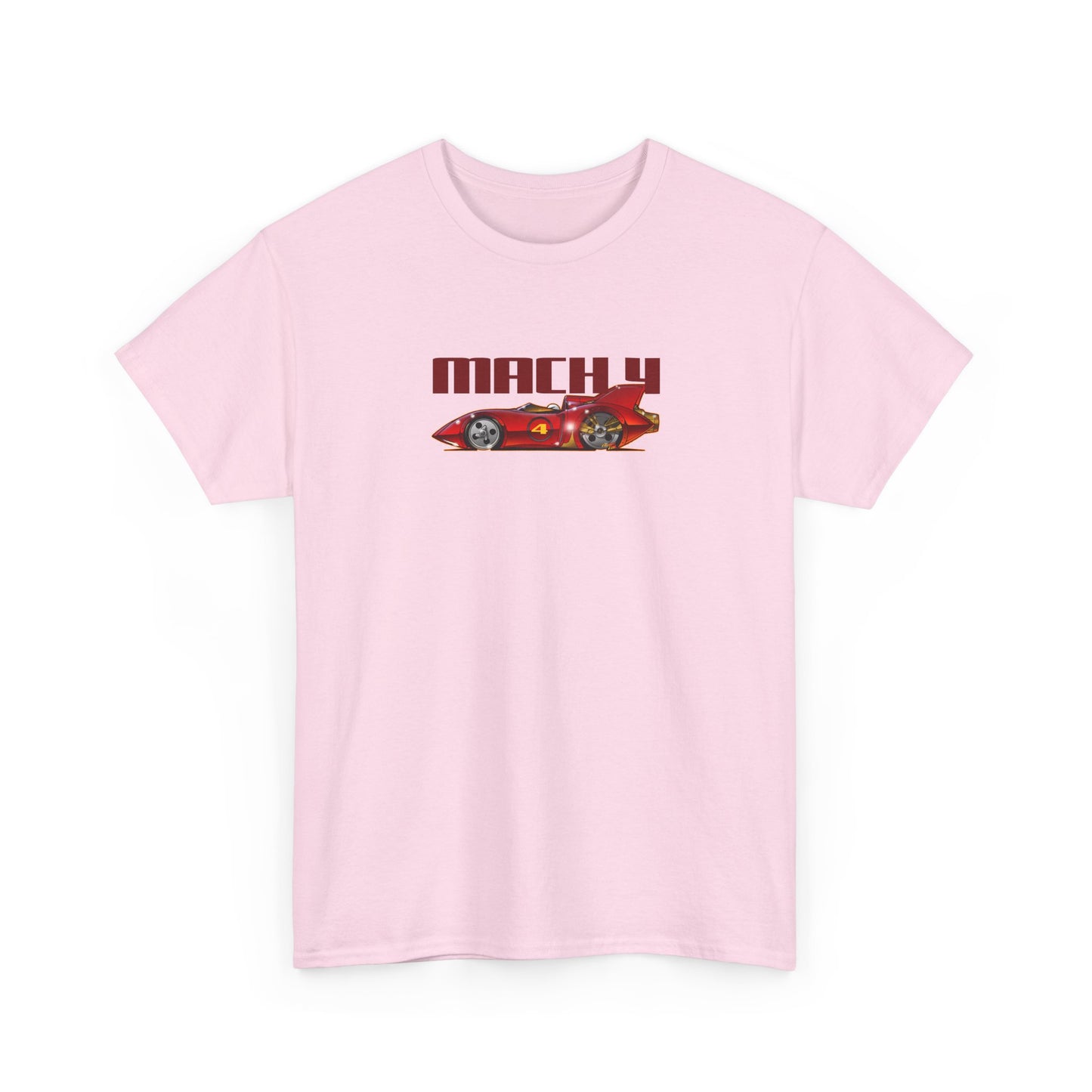 SPEED RACER MACH 4 Fireball Art Cotton Tee Shirt - Colors