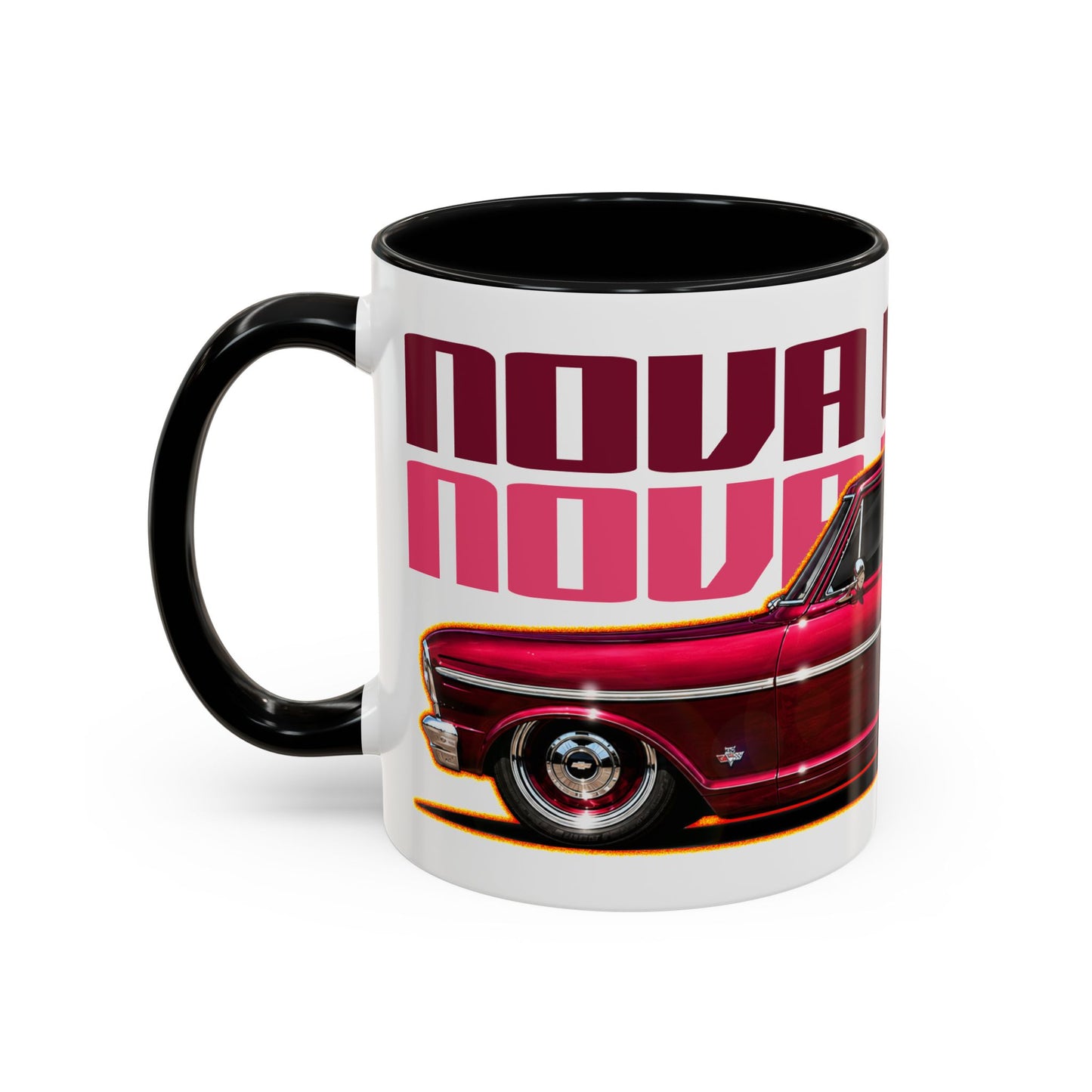 CHEVY NOVA WAGON 1965 Collectible Fireball Art Coffee Mug - 2 Sizes