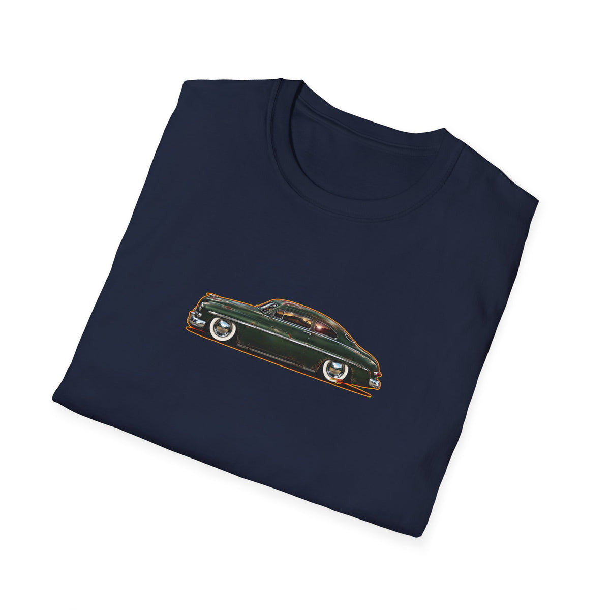 MERCURY COUPE 1950 Collectible Fireball Art TeeShirt